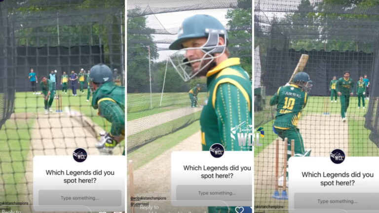 Pakistan Champions Team Practice Session