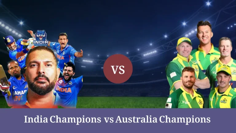 India Champions vs Australia Champions