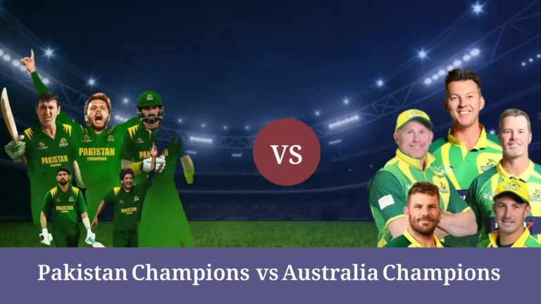 Pakistan vs Australia