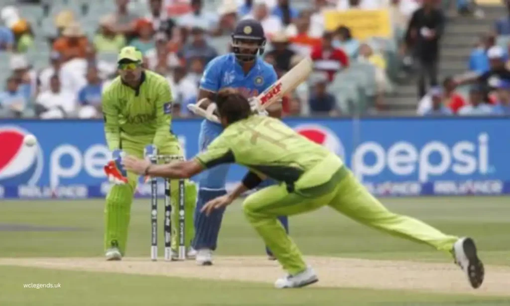 Dhawan vs Afridi: Cricket's Biggest Rivalry Returns in WCL T20 4 Shikhar Dhawan against Afridi bowling