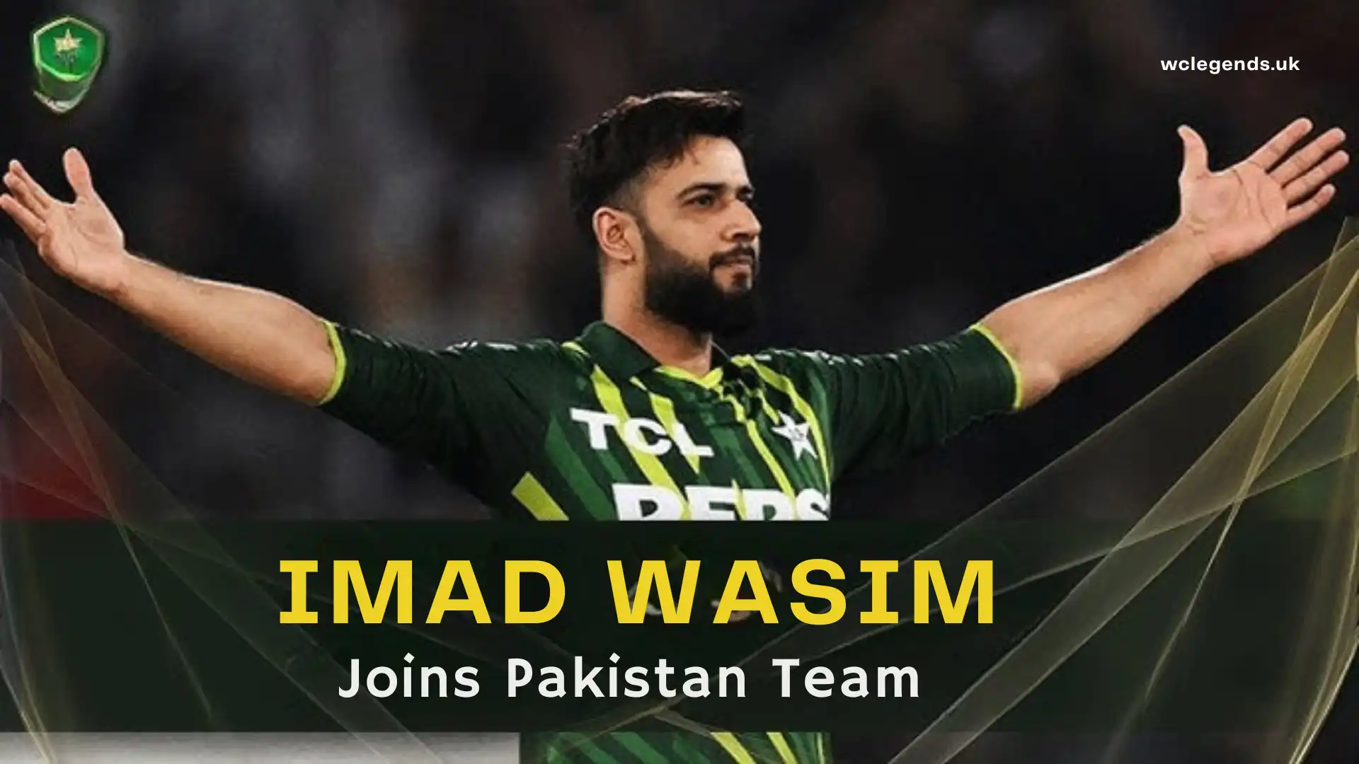 Pakistan Champions Add Imad Wasim for WCL 2025 1 IMAD WASIM