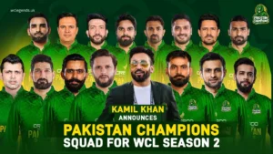 Pakistan Champions Squad