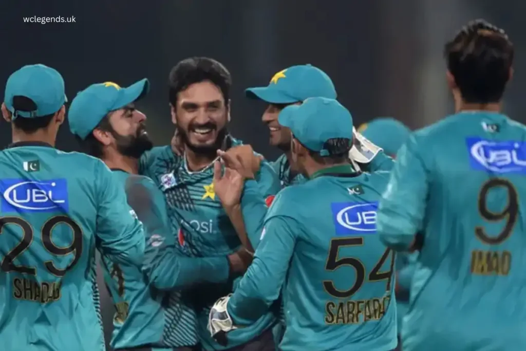 Rumman Raees Joins Pakistan Champions Squad for WCL 2025 3 Pakistan Team celebration