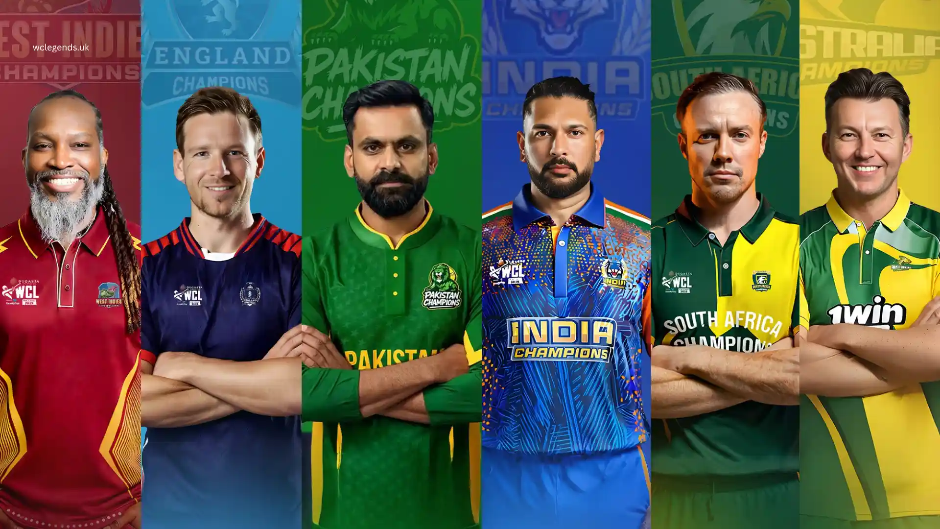 WCL Season 2 Starts with England vs Pakistan Legends Clash 1 WCL 2025